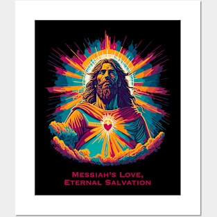 Messiah's Love, Eternal Salvation Posters and Art